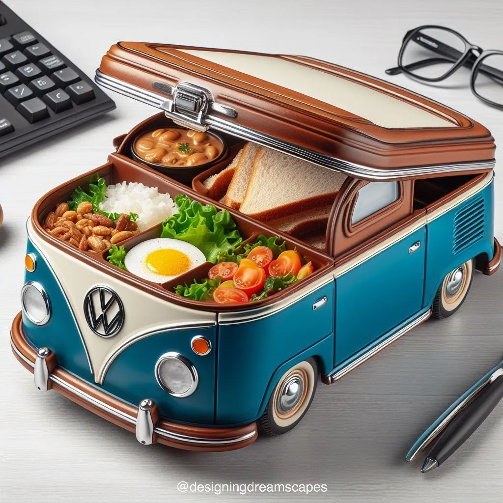 Revamp Lunch Breaks with VW Bus Inspired Lunch Boxes for Office Bliss