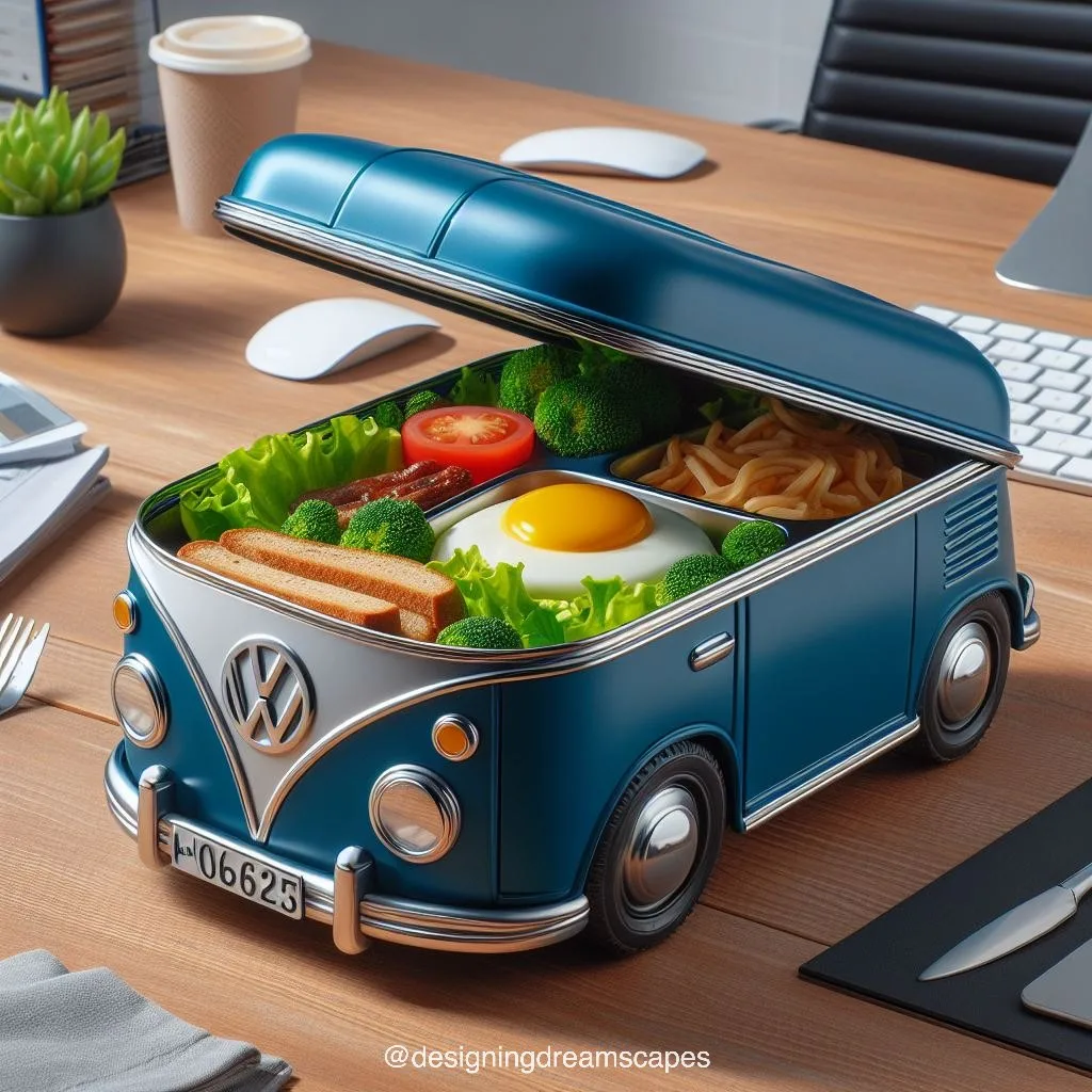 Revamp Lunch Breaks with VW Bus Inspired Lunch Boxes for Office Bliss