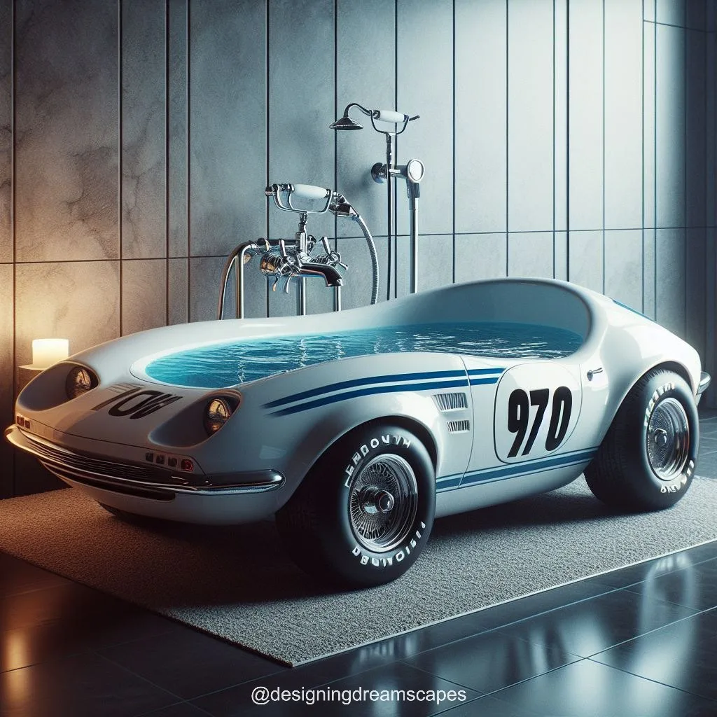 Incorporating the 1970 Le Mans Car-Inspired Bathtub into Your Home