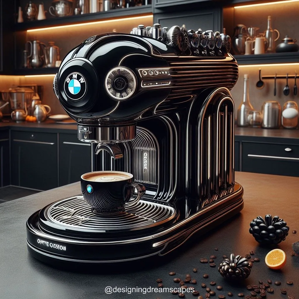 Brew Like a Pro: BMW Inspired Coffee Machine for Luxury Espresso