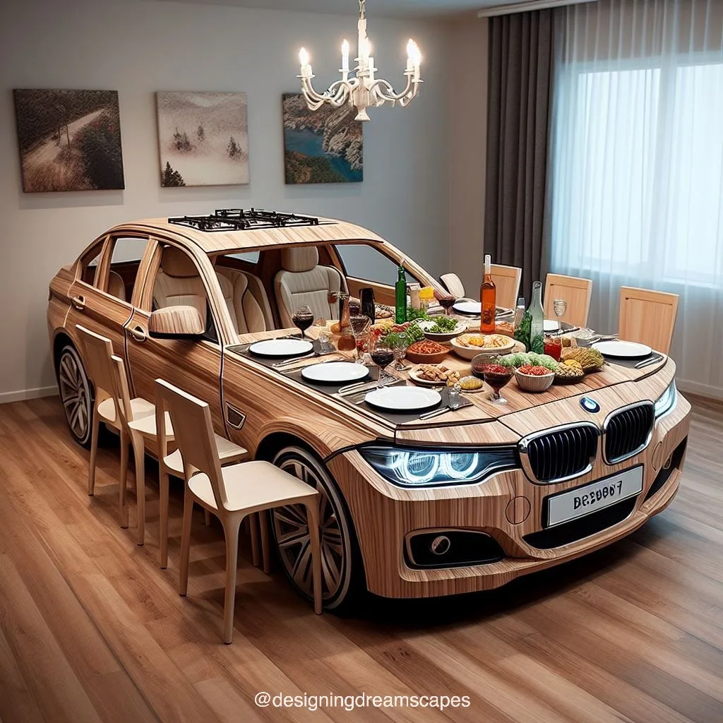 How to Incorporate a BMW-Inspired Dining Table into Your Decor