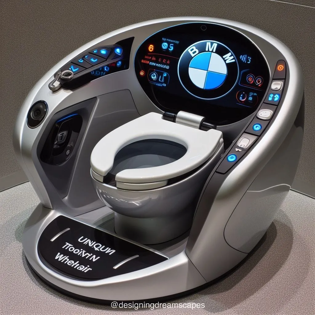 Luxury on Wheels: BMW-Inspired Toilet Wheelchair for Ultimate Comfort