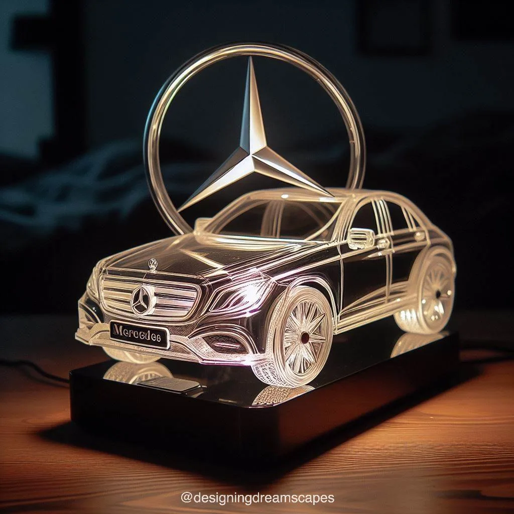 Rev Up Your Home Decor: Car-Inspired Lamp Adds a Touch of Automotive Charm
