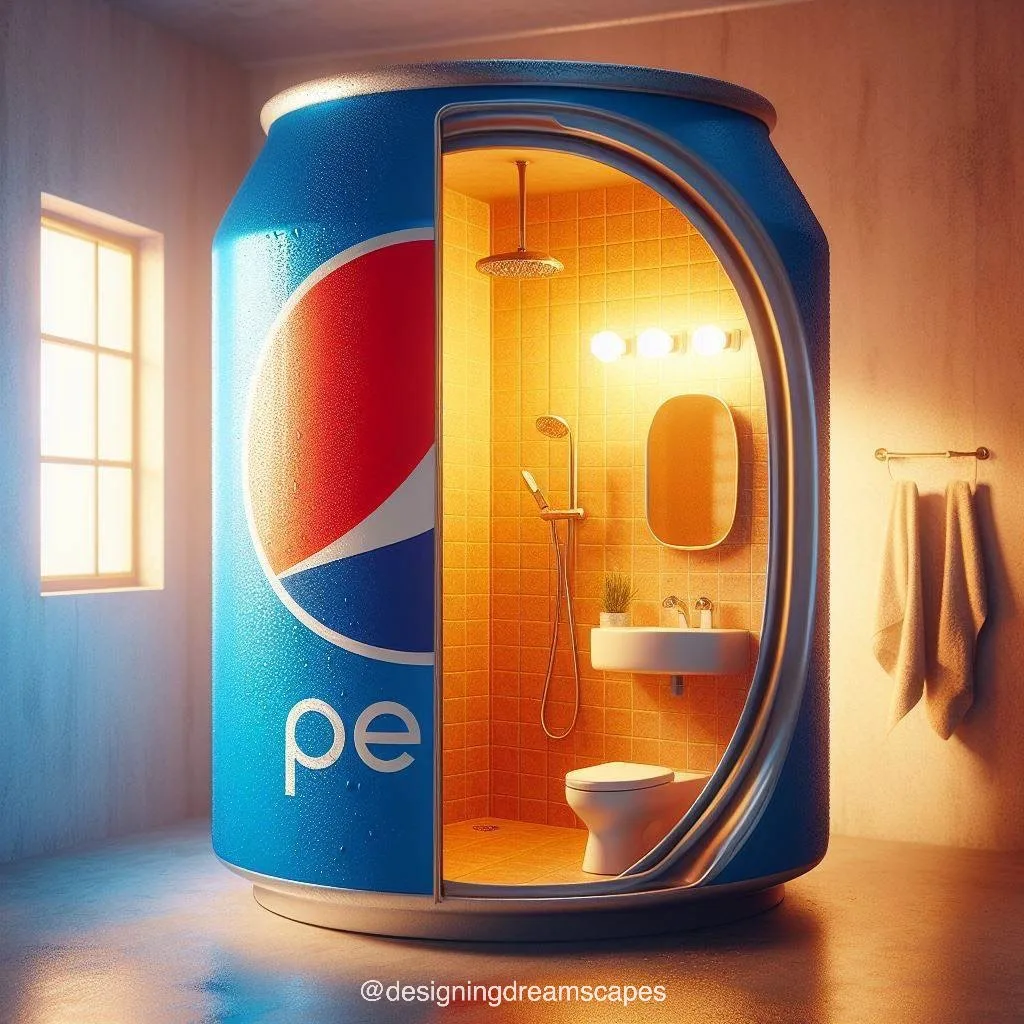 Quench Your Style Thirst: Coca and Pepsi Inspired Bathroom Design Ideas
