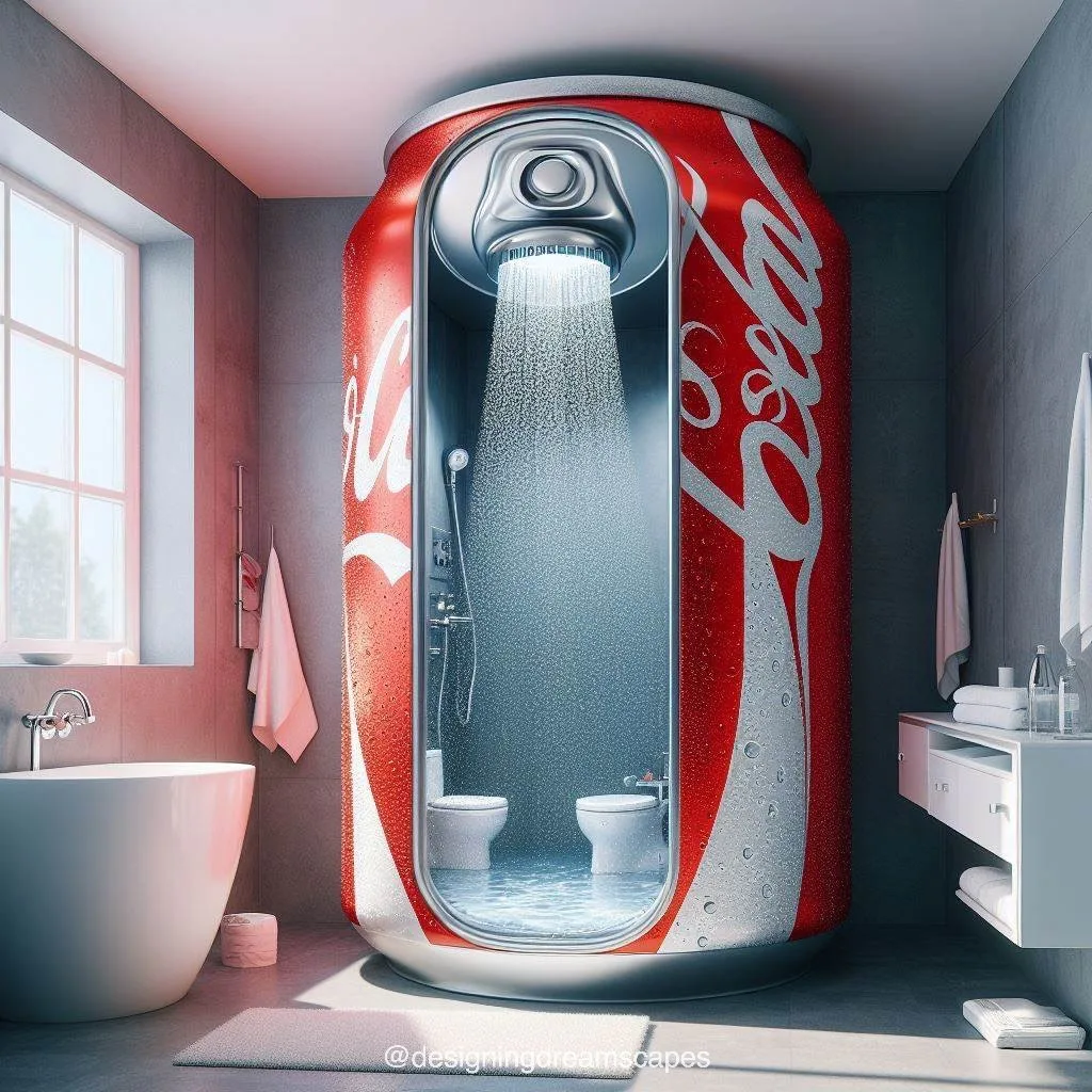 Coca Inspired Bathroom