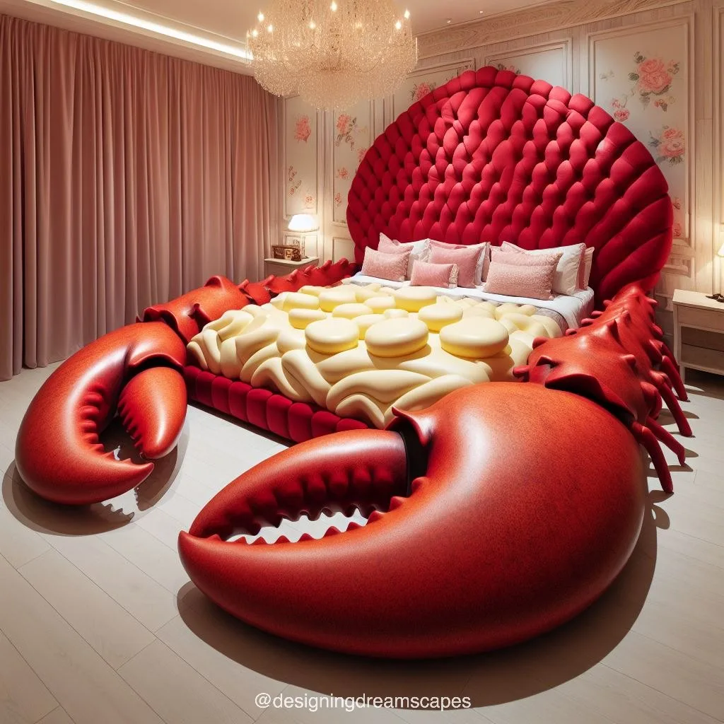 Sleep in Coastal Style: Crab-Inspired Bed Brings Seaside Charm to Your Bedroom