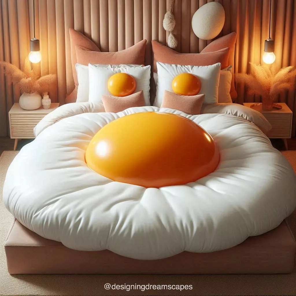 Crack into Comfort: Egg Bed for a Cozy and Stylish Bedroom Retreat