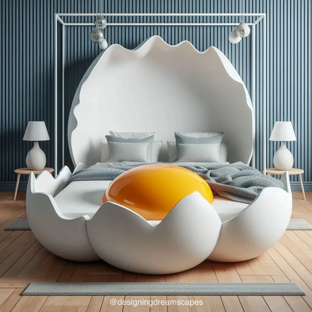 Crack into Comfort: Egg Bed for a Cozy and Stylish Bedroom Retreat