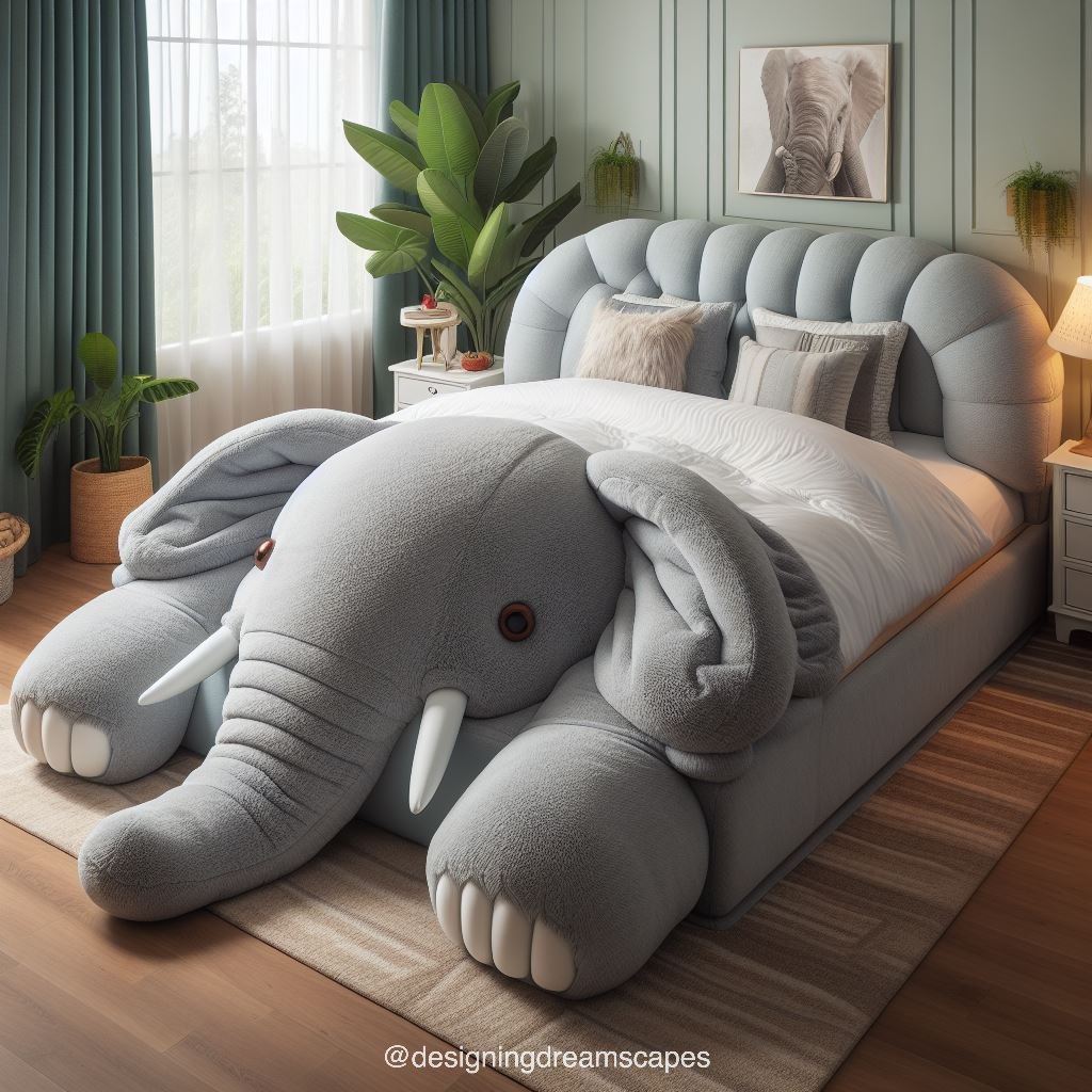 Styles of Elephant Furniture - Elephant Bed