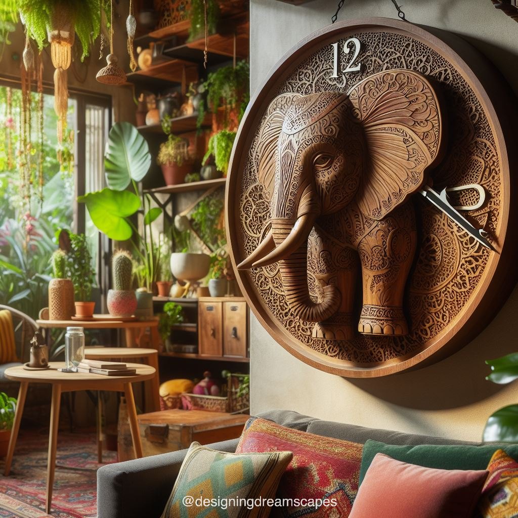 The History of Elephant Furniture - Elephant Clock