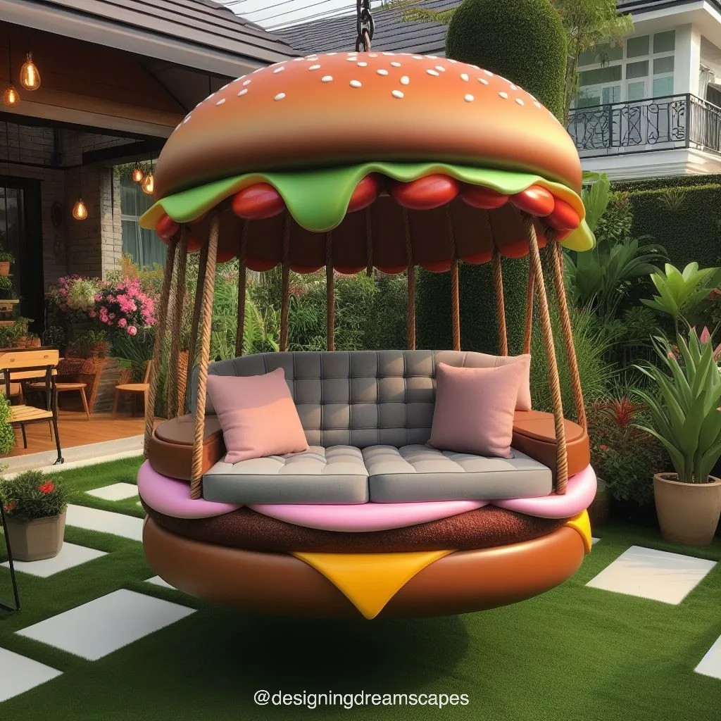 Indulge in Comfort: Fast Food-Inspired Hanging Loungers for Ultimate Relaxation