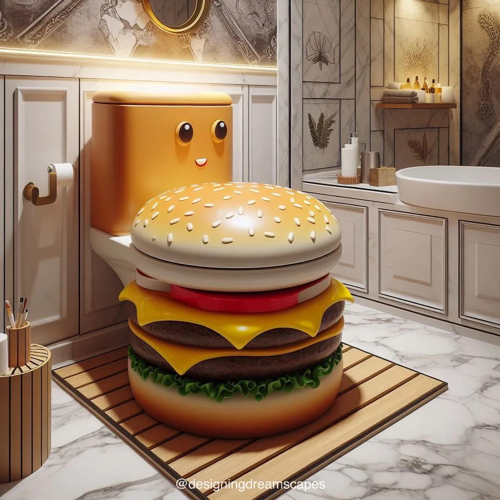 The Cost of a Hamburger-Shaped Toilet