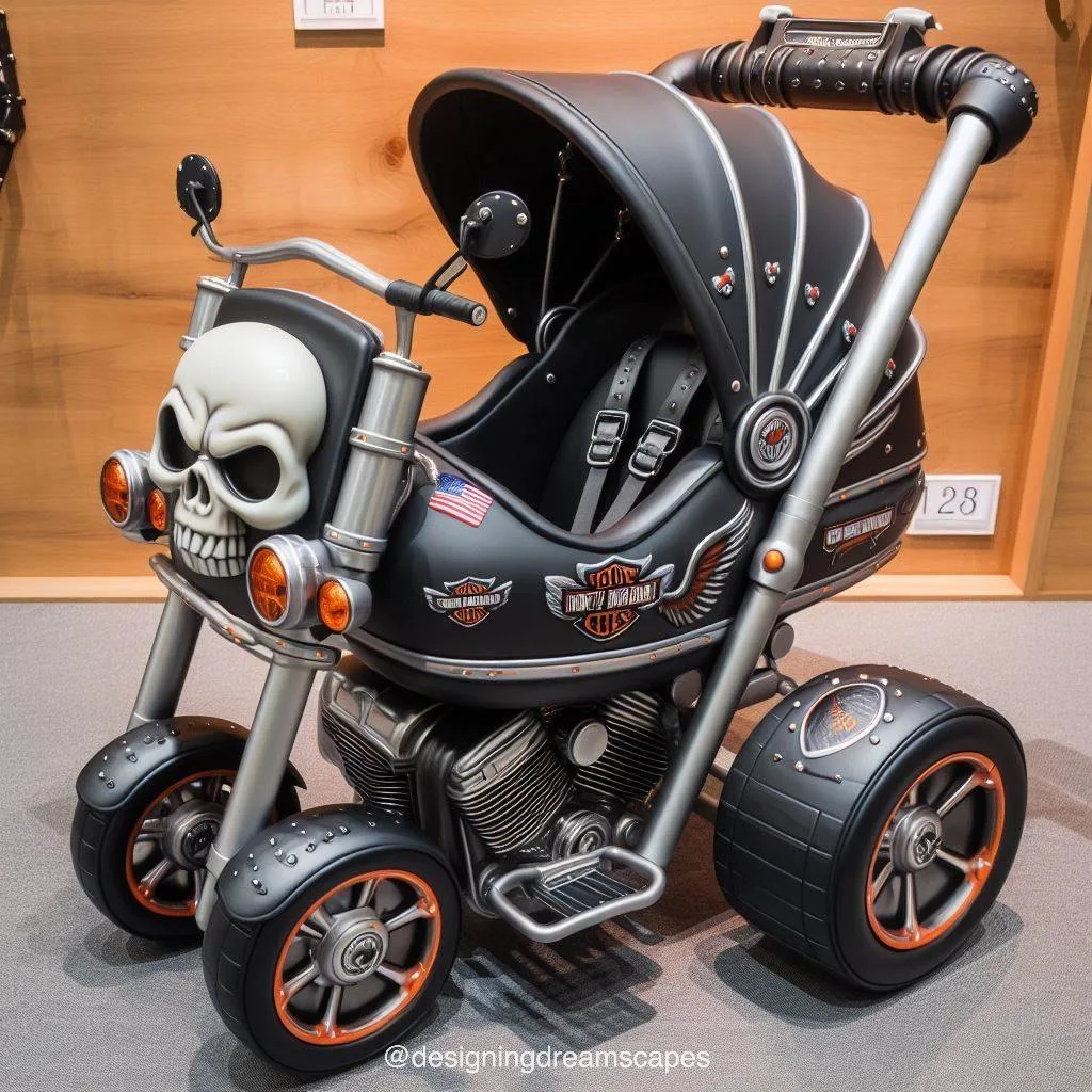 Born to Ride: Harley-Davidson Strollers for Cool Kids