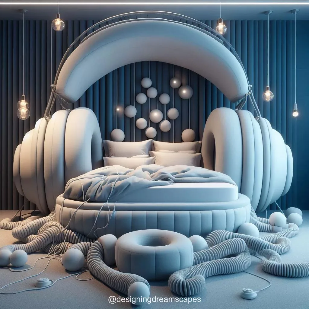 Tune into Comfort: Headphone Shaped Beds for Music Lovers' Dreams