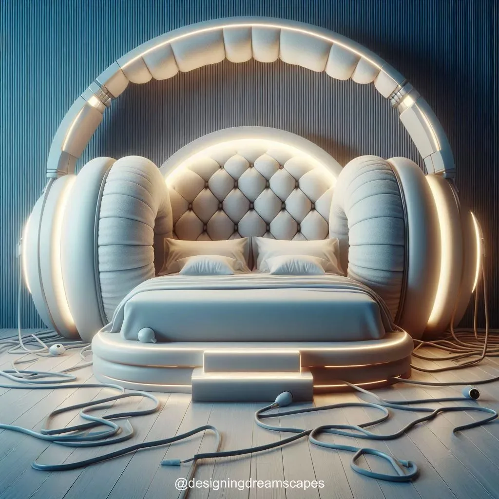 Tune into Comfort: Headphone Shaped Beds for Music Lovers' Dreams
