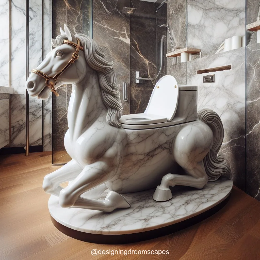 The History of the Horse-Shaped Toilet