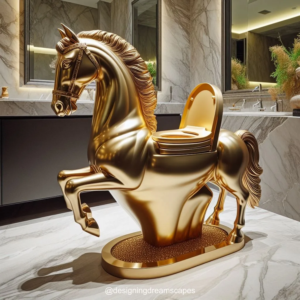 Incorporating a Horse-Shaped Toilet into Your Bathroom Design