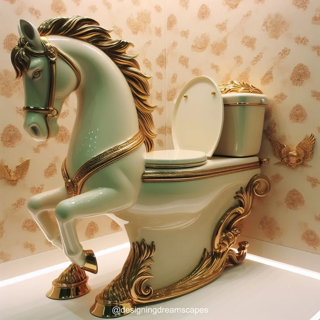 Incorporating a Horse-Shaped Toilet into Your Bathroom Design