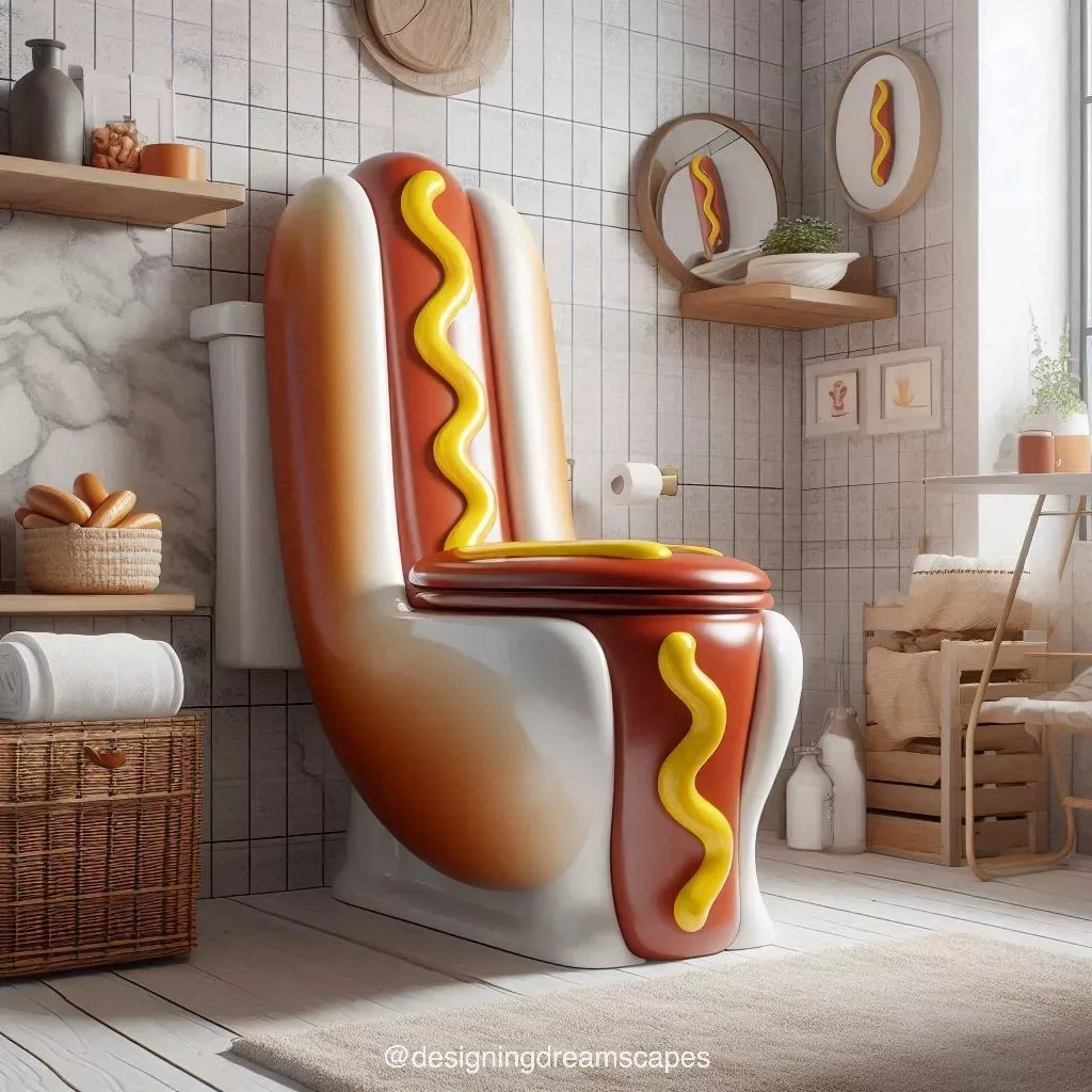 Hotdog-Shaped Toilet: Redefining Bathroom Luxury and Whimsy