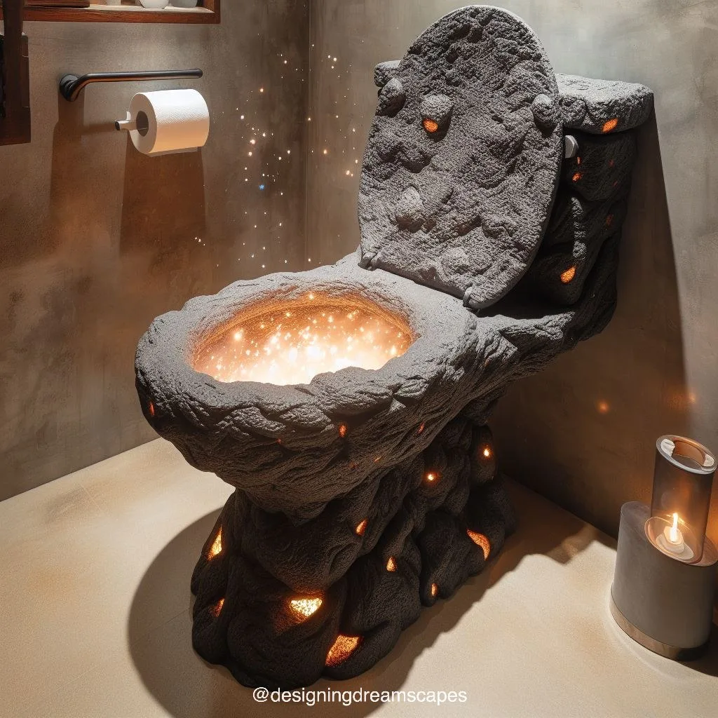 The Allure of Lava-Inspired Toilets