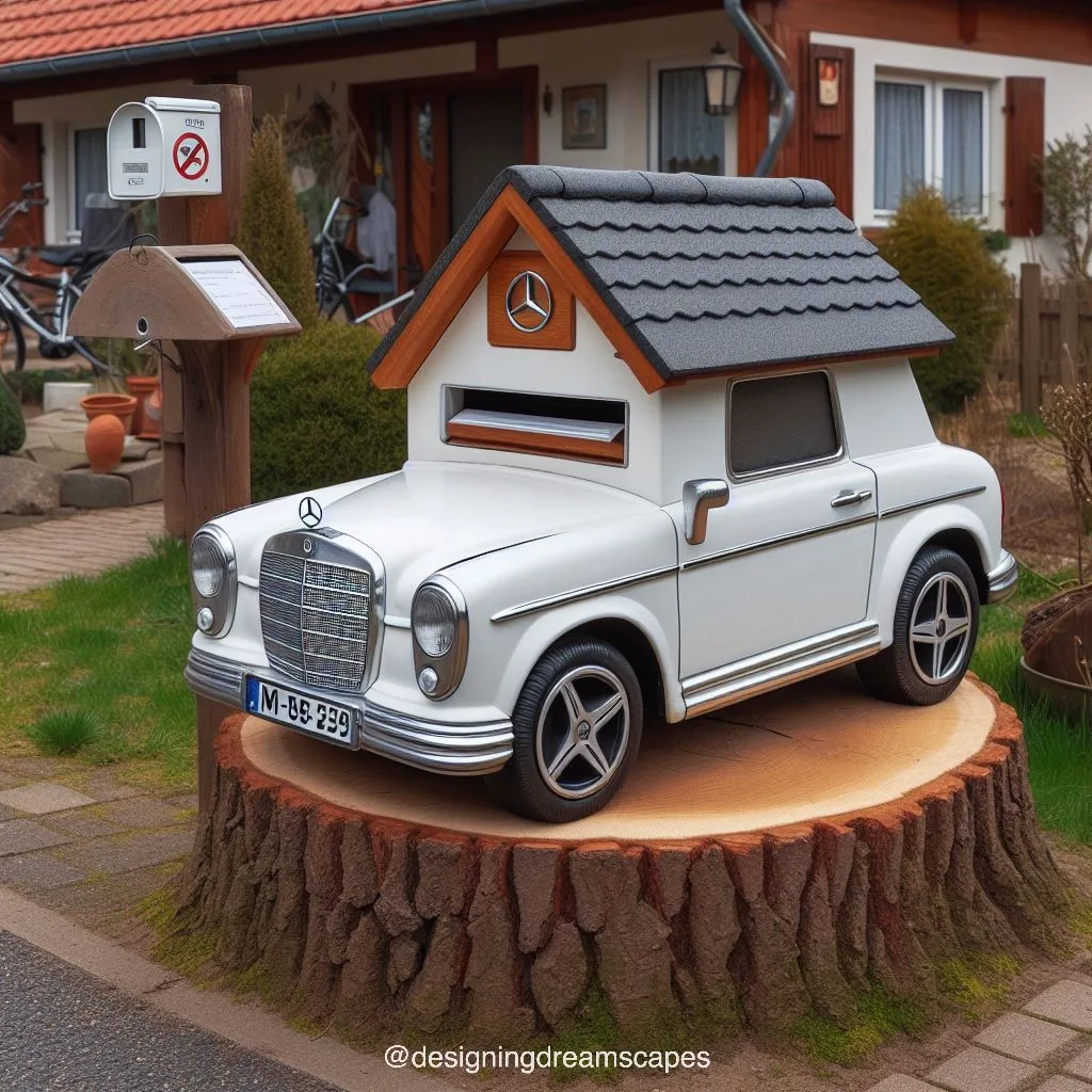 The History of the Mercedes Bus-Shaped Mailbox