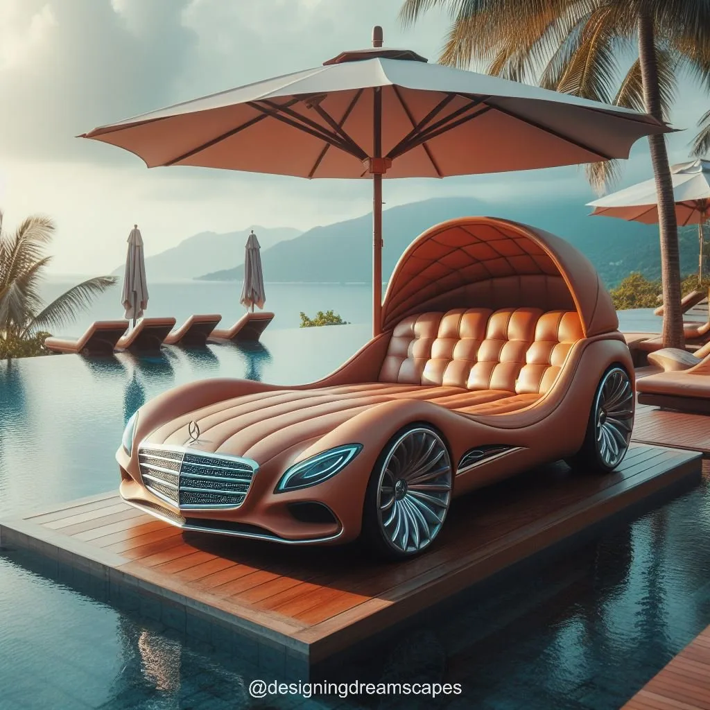 Design of the Mercedes Car-Shaped Relaxation Chair