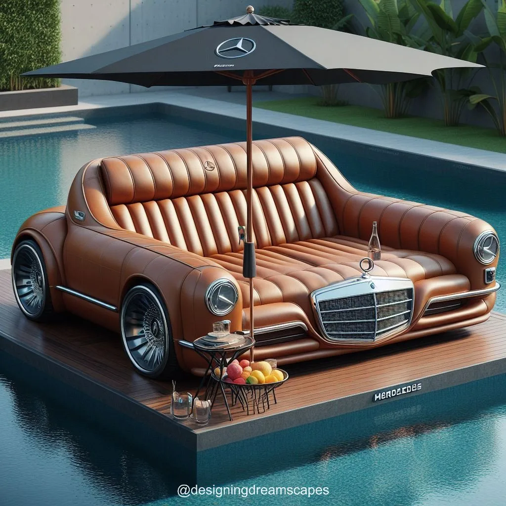 Design of the Mercedes Car-Shaped Relaxation Chair