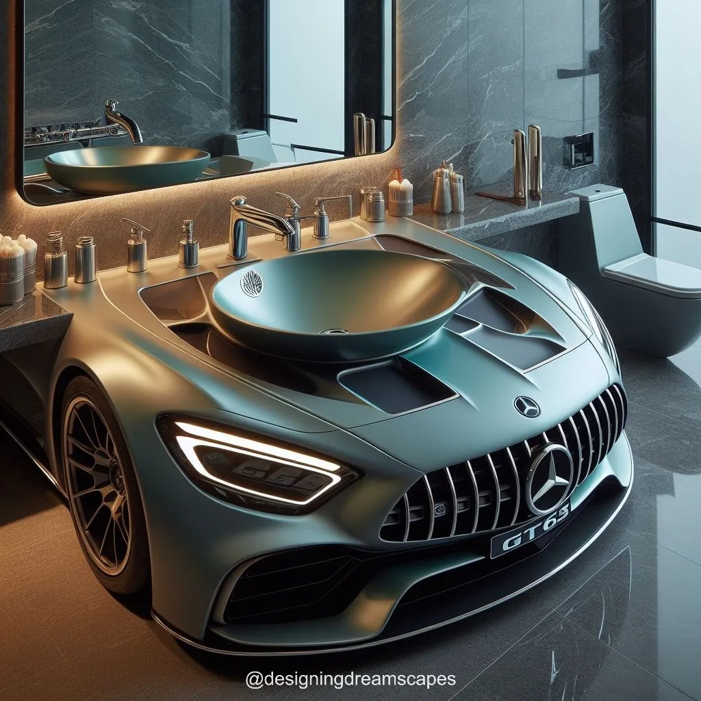 4. Benefits of the Mercedes GT63 Inspired Sink in High-End Bathrooms