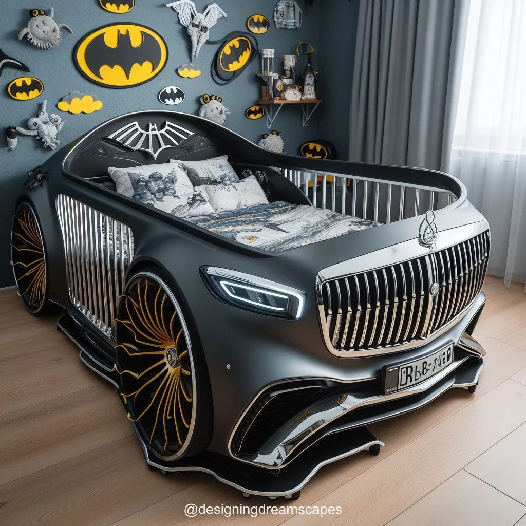 Luxury Beginnings: Mercedes-Inspired Baby Crib for Your Little VIP