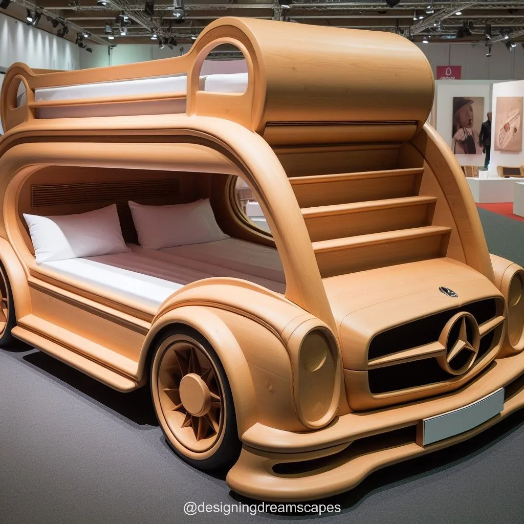 Luxury Living: Mercedes-Inspired Bunk Bed Redefines Kids' Bedrooms