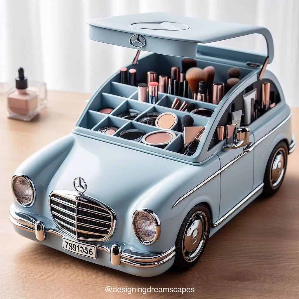 Elevate Your Vanity with a Mercedes-Inspired Makeup Box
