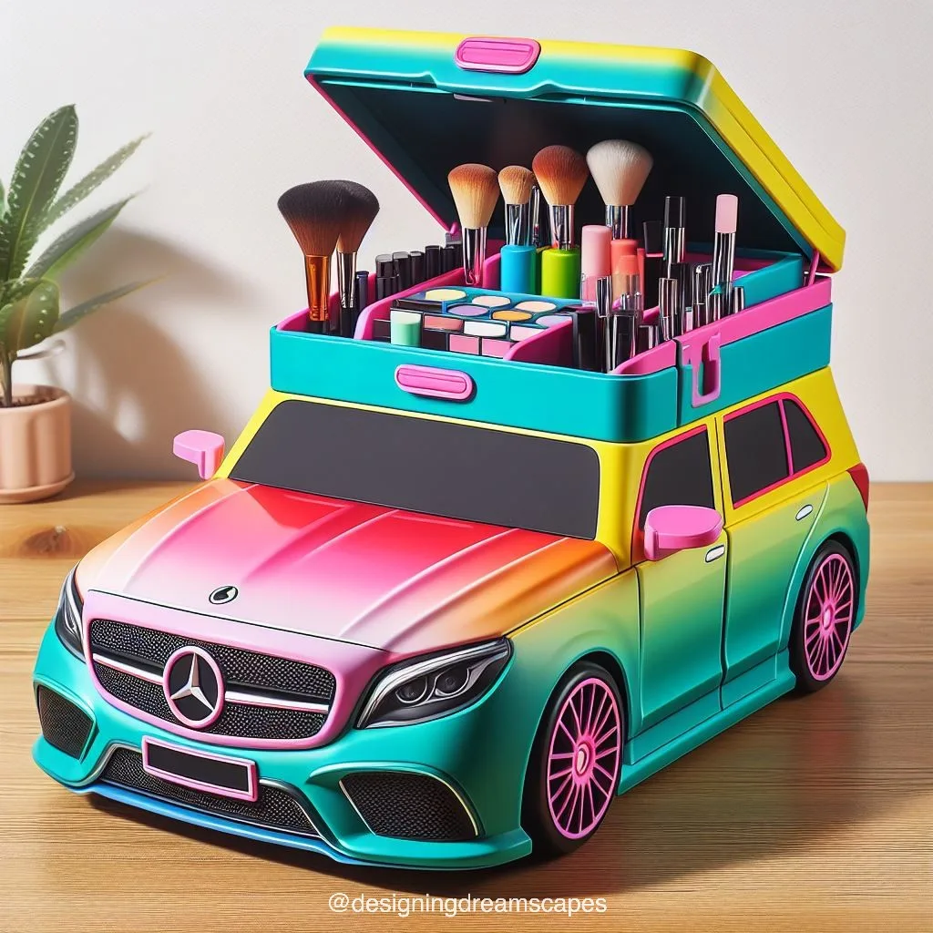 The Design of a Mercedes-Inspired Makeup Box