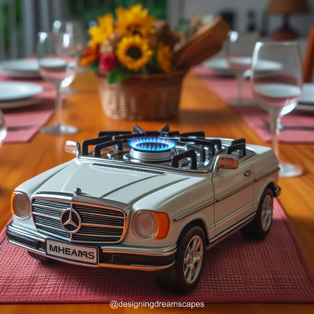 Cook in Style: Mercedes-Inspired Mini Gas Cooker for Elegant Kitchens