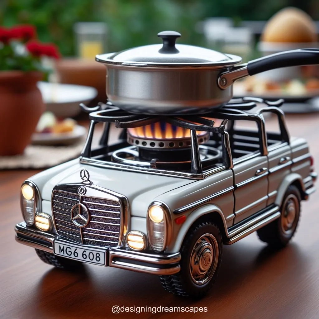 Cook in Style: Mercedes-Inspired Mini Gas Cooker for Elegant Kitchens