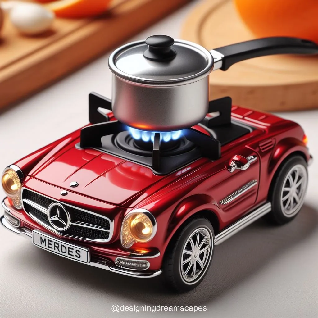 Cook in Style: Mercedes-Inspired Mini Gas Cooker for Elegant Kitchens