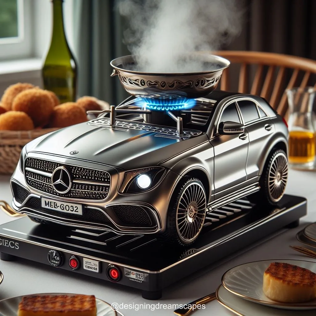 Cook in Style: Mercedes-Inspired Mini Gas Cooker for Elegant Kitchens