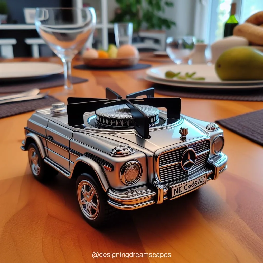 Cook in Style: Mercedes-Inspired Mini Gas Cooker for Elegant Kitchens