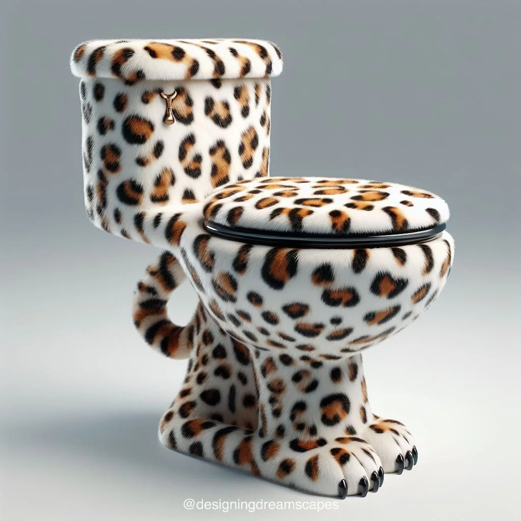 Experience Luxury in the Wild: Panther-Shaped Toilet Brings Elegance to Your Bathroom