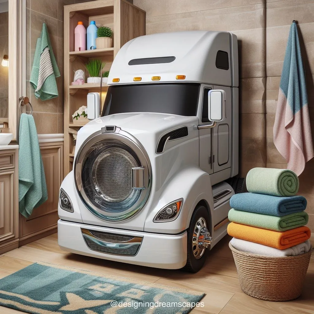 How Semi Truck-Inspired Washing Machines Save Time