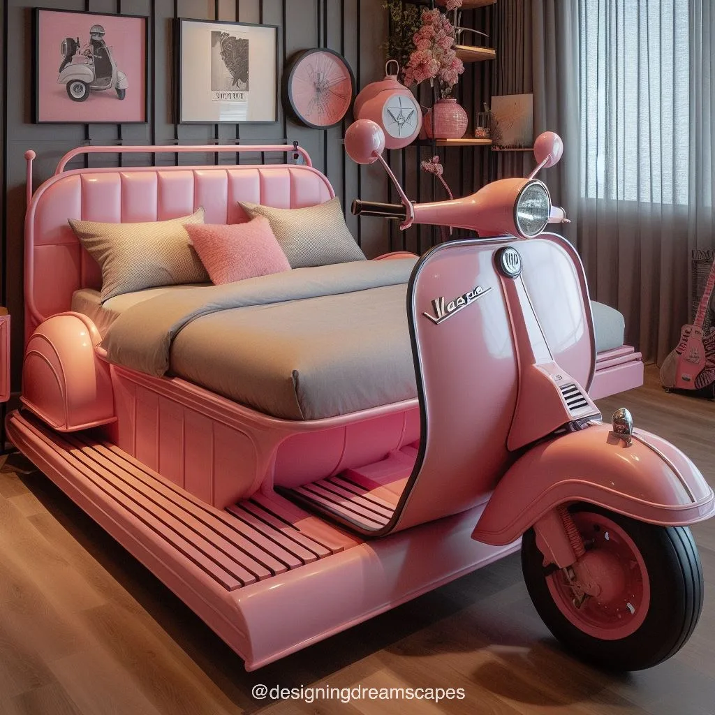 Vespa-Inspired Bed Designs: Bringing Italian Flair into Your Sleep Space