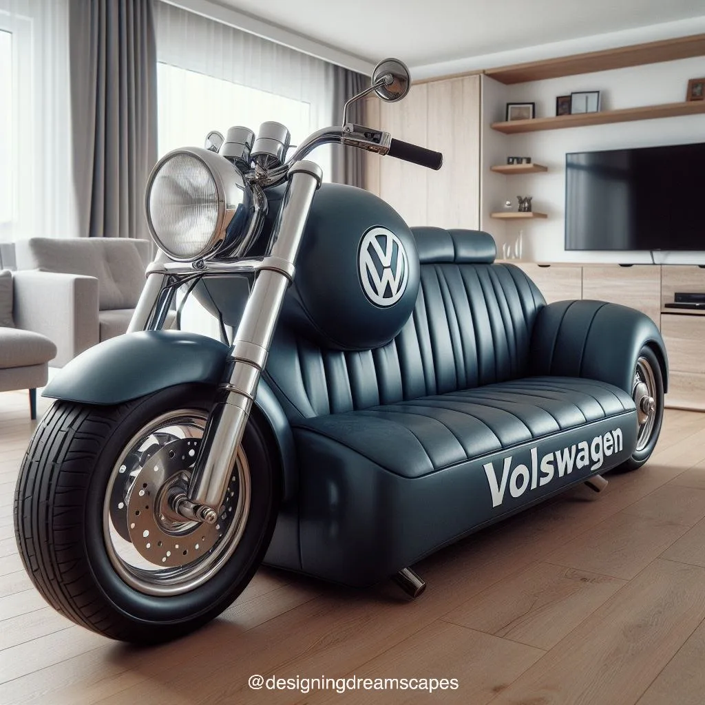 How to Incorporate Volkswagen Motorbike-Shaped Sofa into Your Home Decor