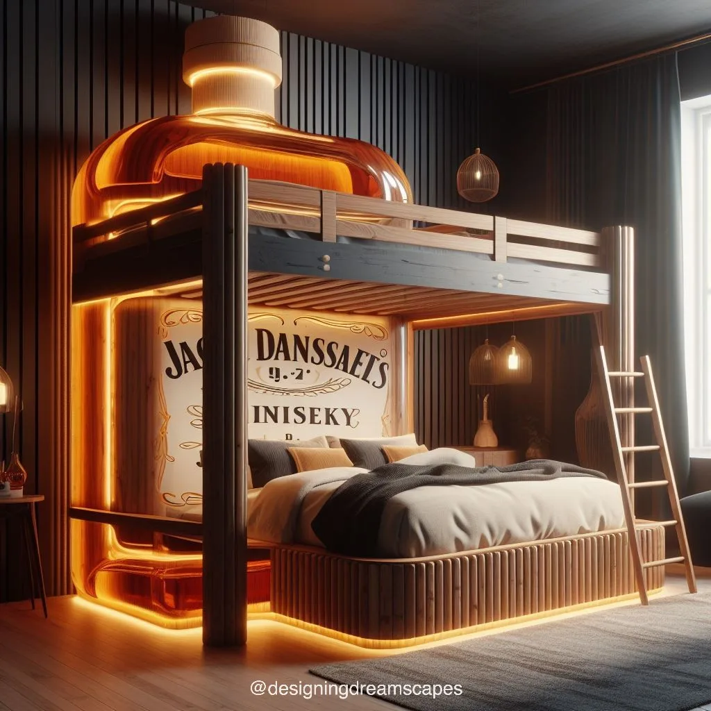 Elevating Your Bedroom Décor with Whiskey Bottle Bunk Bed