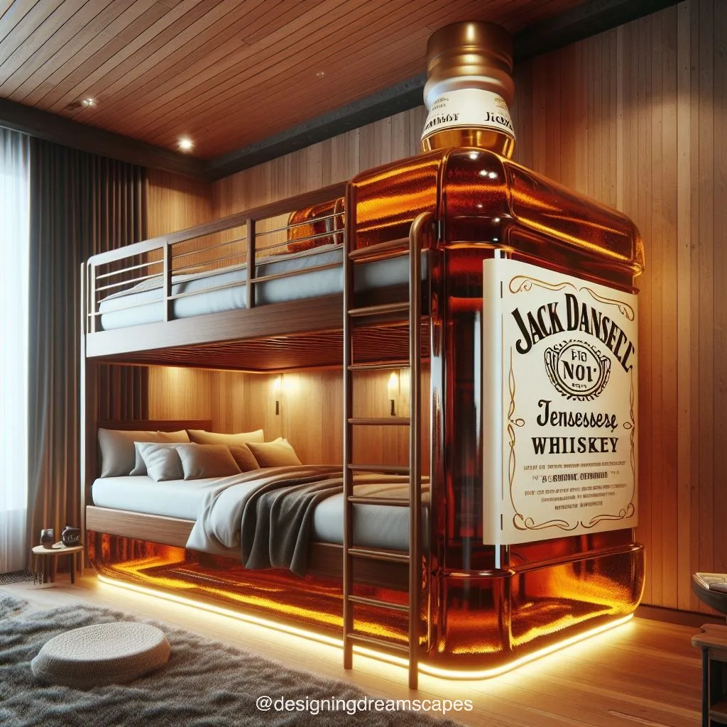 What is a Whiskey Bottle Bunk Bed?