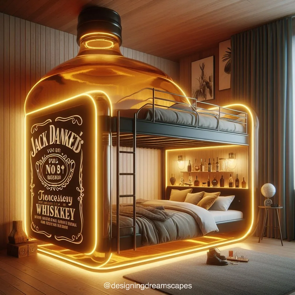 What is a Whiskey Bottle Bunk Bed?