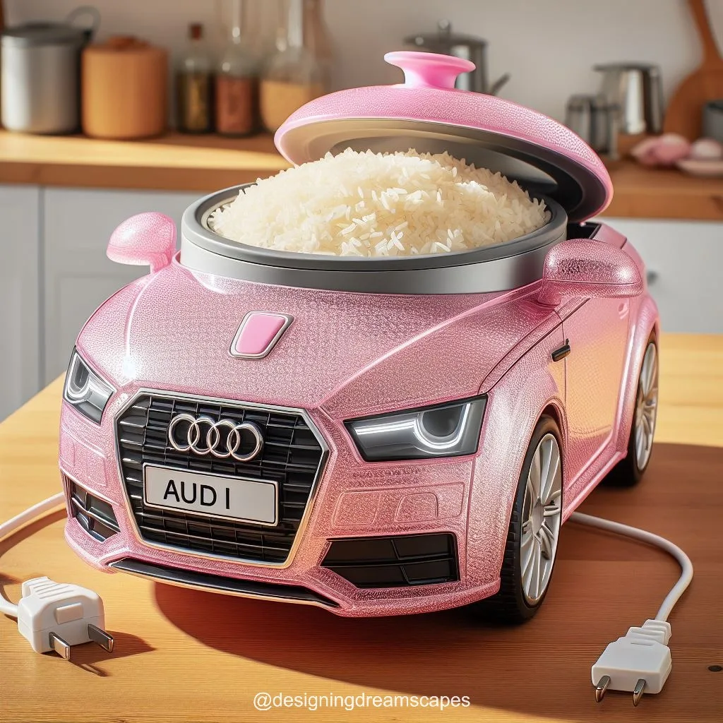 Audi-Inspired Cooker: Sleek Design Meets Culinary Innovation