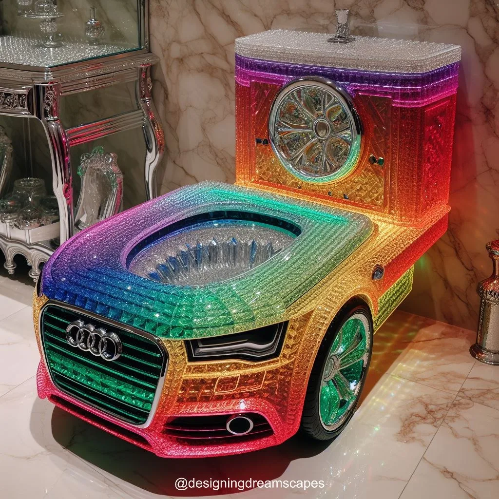 Audi-Inspired Toilet: Luxury and Innovation Combined