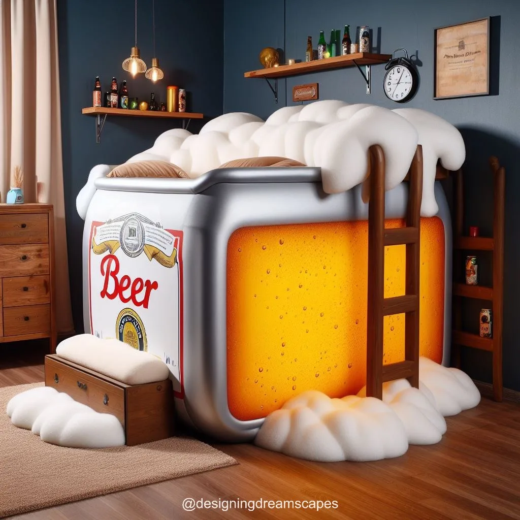 Beer Can Shaped Beds: The Ultimate Sleep Experience