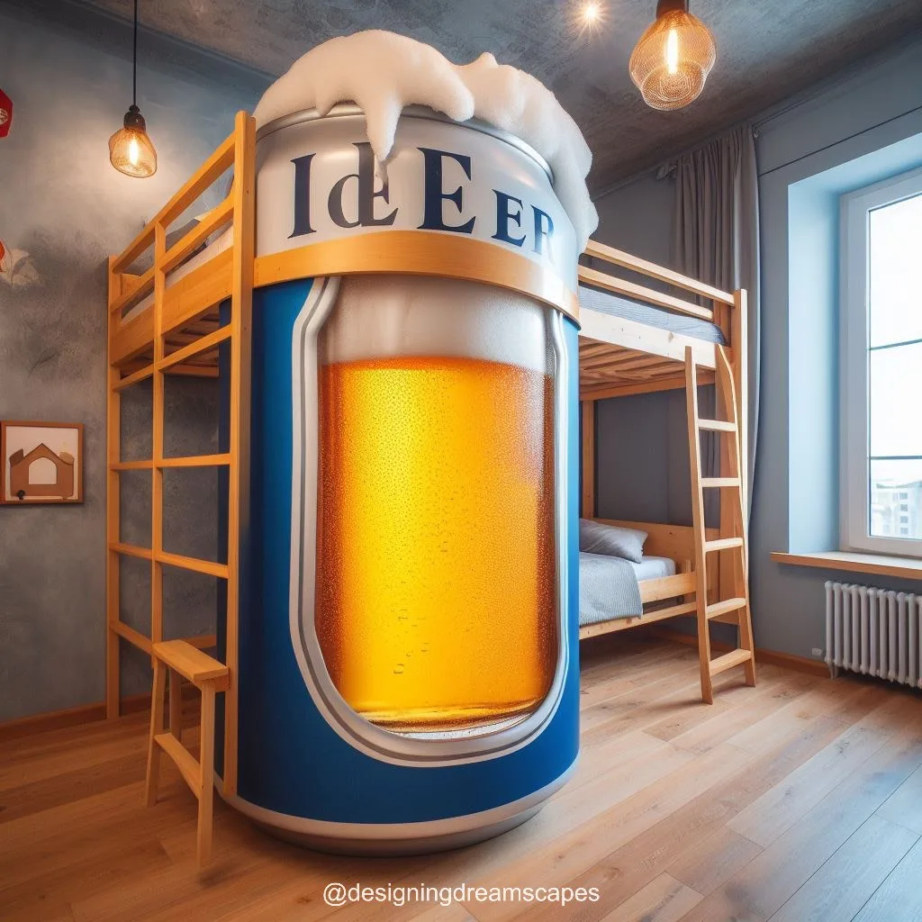 Beer Can Shaped Beds: The Ultimate Sleep Experience
