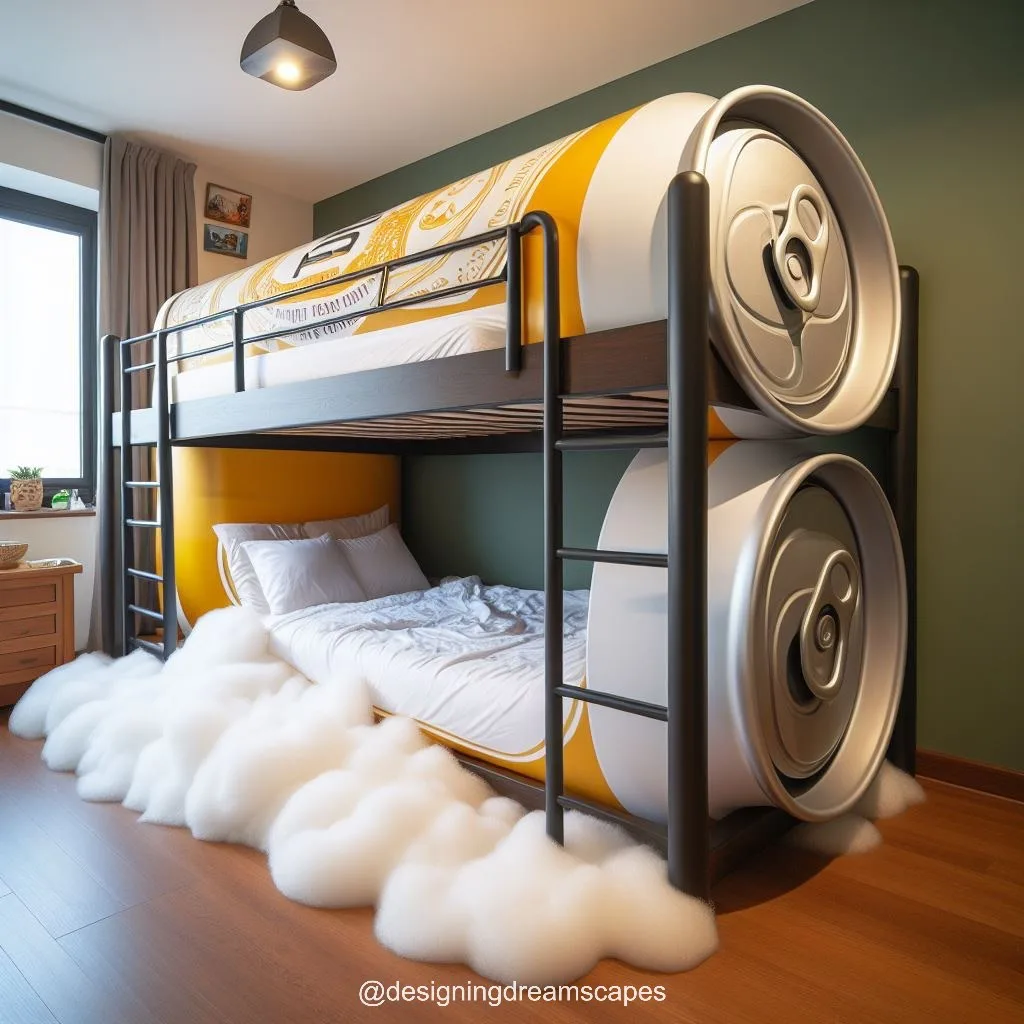 Crafting Comfort: The Design and Construction of Beer Can Beds