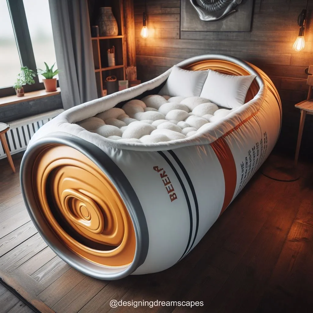 Crafting Comfort: The Design and Construction of Beer Can Beds